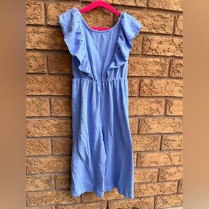 ▪️ 4/$25- George Ruffle Detail‎ Wide Leg Jumpsuit